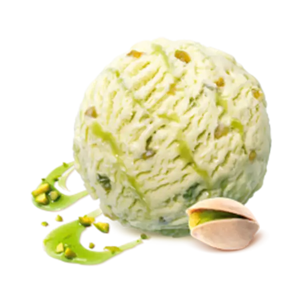 Crème glacée pistache — glacier de Chaudes-Aigues