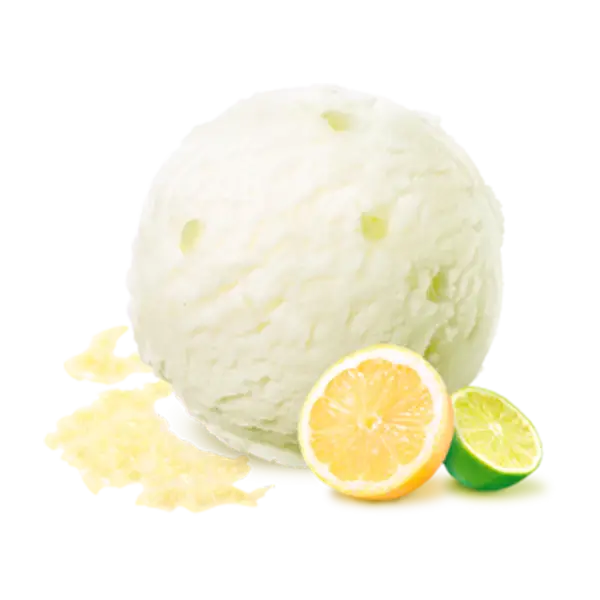 Sorbet citron — glacier de Chaudes-Aigues