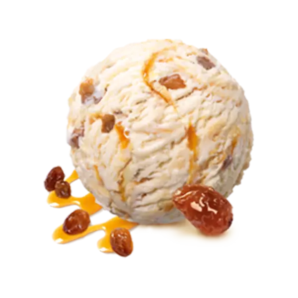 Crème glacée rhum raisins — glacier de Chaudes-Aigues